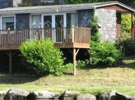 Lakeside view chalet
