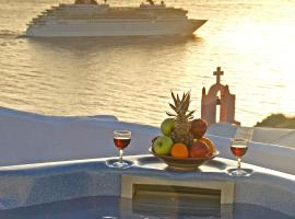 Marizan Caves & Villas, family hotel in Oia