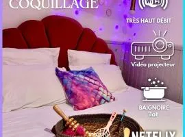 Coquillages et crustacés, Netflix baignoire îlot chez Ivona Vacances