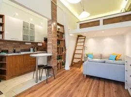 Rumbach Studio with mezzanine