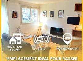 Excalibur - 4 Chambres - Puydufou - proche gare, hotel v mestu Cholet