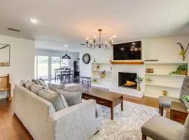 Fire Pit and Grill Tyler Home on 5 Acres!