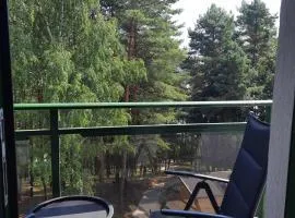 Nad Zalewem w Serocku z balkonem i widokiem na wodę