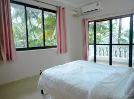 1 BHK Private Apartment with a Balcony