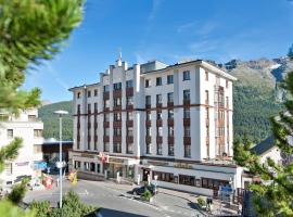 Hotel Schweizerhof St. Moritz、サンモリッツのホテル