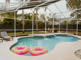 Luxury Private Pool Villa near Disney with Fire Pit, Game Room & More