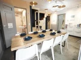 HAN HOUSE Rooftop 4br and 3bath BBQ