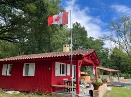 Le chalet Canadien, cabin nghỉ dưỡng ở Saint-Laurent-des-Hommes