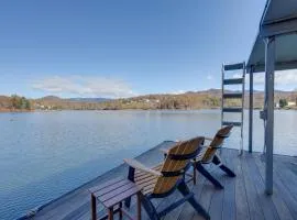 Lake Chatuge Apt with Boat Dock in Hayesville!