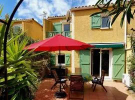 Charmante Villa Climatisée à Narbonne-Plage, Proche Mer, 6 Personnes, 3 Chambres, Parking Privé - FR-1-409-120