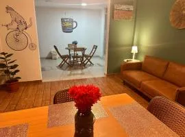 SMiguel, 1P Grande dpto, 4 camas, wifi, lavadora terraza