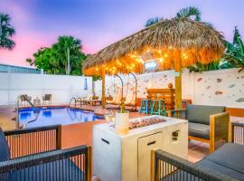 50 OFF Xmas! Tiki Time!PoolTiki HutKayaks!, hotel v destinaci Marathon