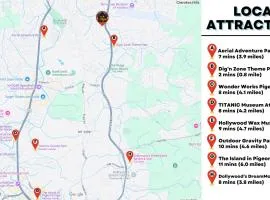 Cabin Goals! Best Location Pool & Hot Tub Dogs