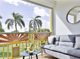 Le Ti' Paradis tropical, Anse Des Rochers vue Mer Studio25m2, hotel en Saint-François