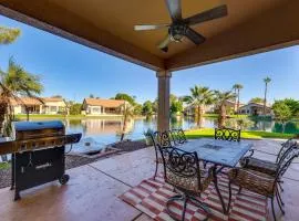 Private Patio and Grill Lakefront Chandler Home