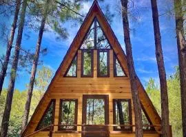 Cabaña nueva en el bosque y cerca al río Starlink