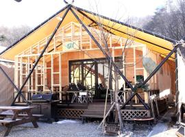 Yangpyeong Why Glamping, luxusní kemp v destinaci Sŏwŏn-mal