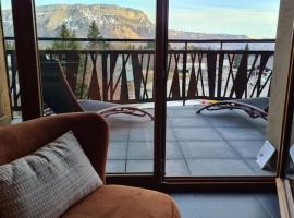La Feclaz - Duplex 90m2 au pied des pistes, hotel a Les Déserts