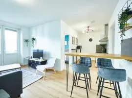 BE-2D - Appartement F3 pour 1-4 pers 2ème étage au centre de Mulhouse