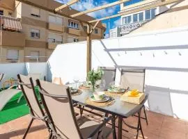 Ático soleado en el centro de Málaga