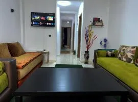 Appartement 5 min à gare Bouskoura & Hôpital Mohamed 6