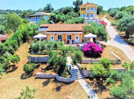 Zwei schöne Doppelhaushälften im Ferienhaus Nora, Meeresbrise "2", hotel v destinaci Agios Spyridon Corfu