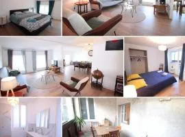 LOGEMENT NEUF "MEUSE" - HYPER CENTRE - PARKING PROCHE - PROCHE GARE - 4 CHAMBRES - TERRASSE COUVERTE - WIFI ! Géré par PrestaZen'Services