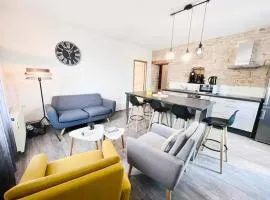 La Gare: 50m2, 4 Prs, 2 Ch - Proximité cité gastro
