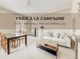 T2 calme avec Parking privé - 20 min Versailles - Paris à la campagne