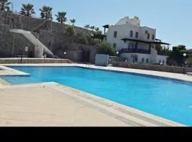 Yalıkavakta muhteşem deniz manzaralı bahçeli villa