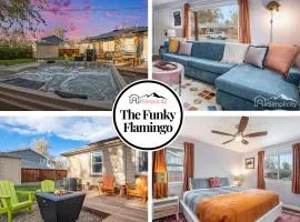The Funky Flamingo Hot Tub Bbq Fire Pit