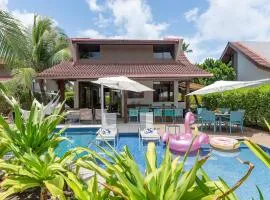 Bangalô Luxo-4Qrts-Piscina Privativa e Cozinheiro-SH100M