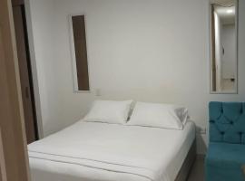 Jardin imperial, habitaciones para tu disfrute y descanso en apto familiar, hotell sihtkohas Cartagena de Indias