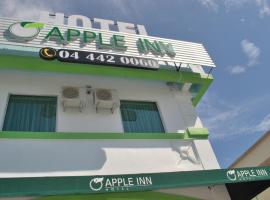 Apple Inn Hotel, hotel con estacionamiento en Sungai Petani
