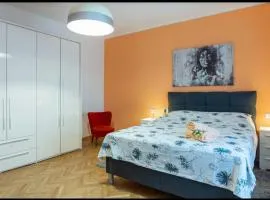 Apartment Punta with garage, balcony, garden and sea view