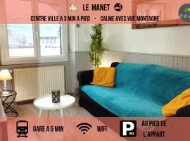 Le Manet - Appartement proche centre ville - parking gratuit