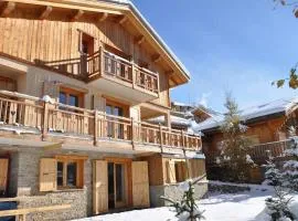 Appartement dans chalet 5 pièces, 14 pers, 4 ch, WiFi, jardin privé