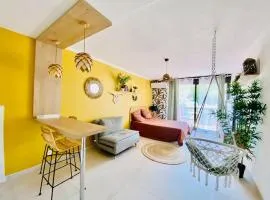 Studio Boho Clim Parking terrasse