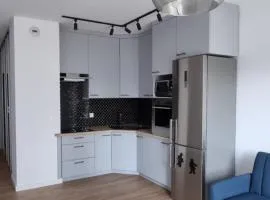 Apartament z dużym tarasem w super lokalizacji w Łodzi w pobliżu dworca kolejowego