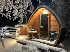 Cozy Bear Cabin ,Brestova Draga, Mrkopalj、Brestova Dragaのシャレー
