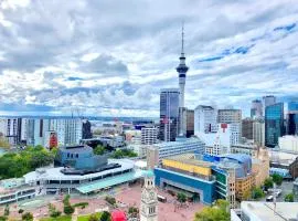 Skytower and City View 2 Bedroom Apartment on High Floor