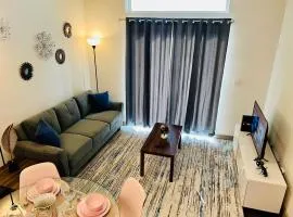 Downtown Apt FREE Parking - Fully Kitchen - FREE Laundry