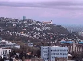 Pretty Nice view Apartment, Private Parking, 8min to center by car