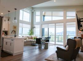 The Luna, New Penthouse w Patio, Lake and Mtn Views, hotel v destinaci Harrison Hot Springs