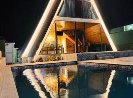 Mono House Qabala Vendam A frame, hotel v destinaci Gabala