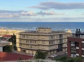 Dunas Flat 405 com vista mar, limpeza diária e roupas de cama e banho