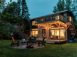 Chalet Chti - bord de l'eau mont Orford