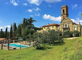 Modern Holiday Home in Ciggiano Italy with Private Pool، فندق يسمح بالحيوانات الأليفة في Ciggiano