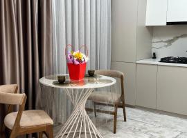 ЖК Керуен Сарай 4, acomoda&ccedil;&atilde;o com cozinha em T&uuml;rkistan