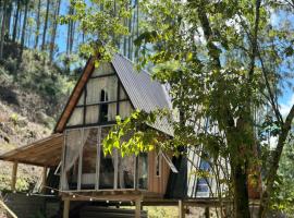 Chalé com Cachoeira, hotel v destinaci Witmarsum